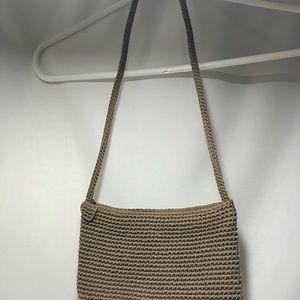The Sak Tan Bag 6”x8” Crocheted